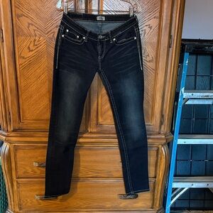 Daytrip Blue Skinny Jeans with Contrast Stitching size 29.